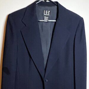 I N C International Concepts Wms Navy Blue Blazer Size 14